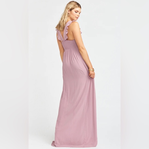 June Maxi Dress in Antique Rose Chiffon - Show Me Your Mumu - Picture 2 of 13